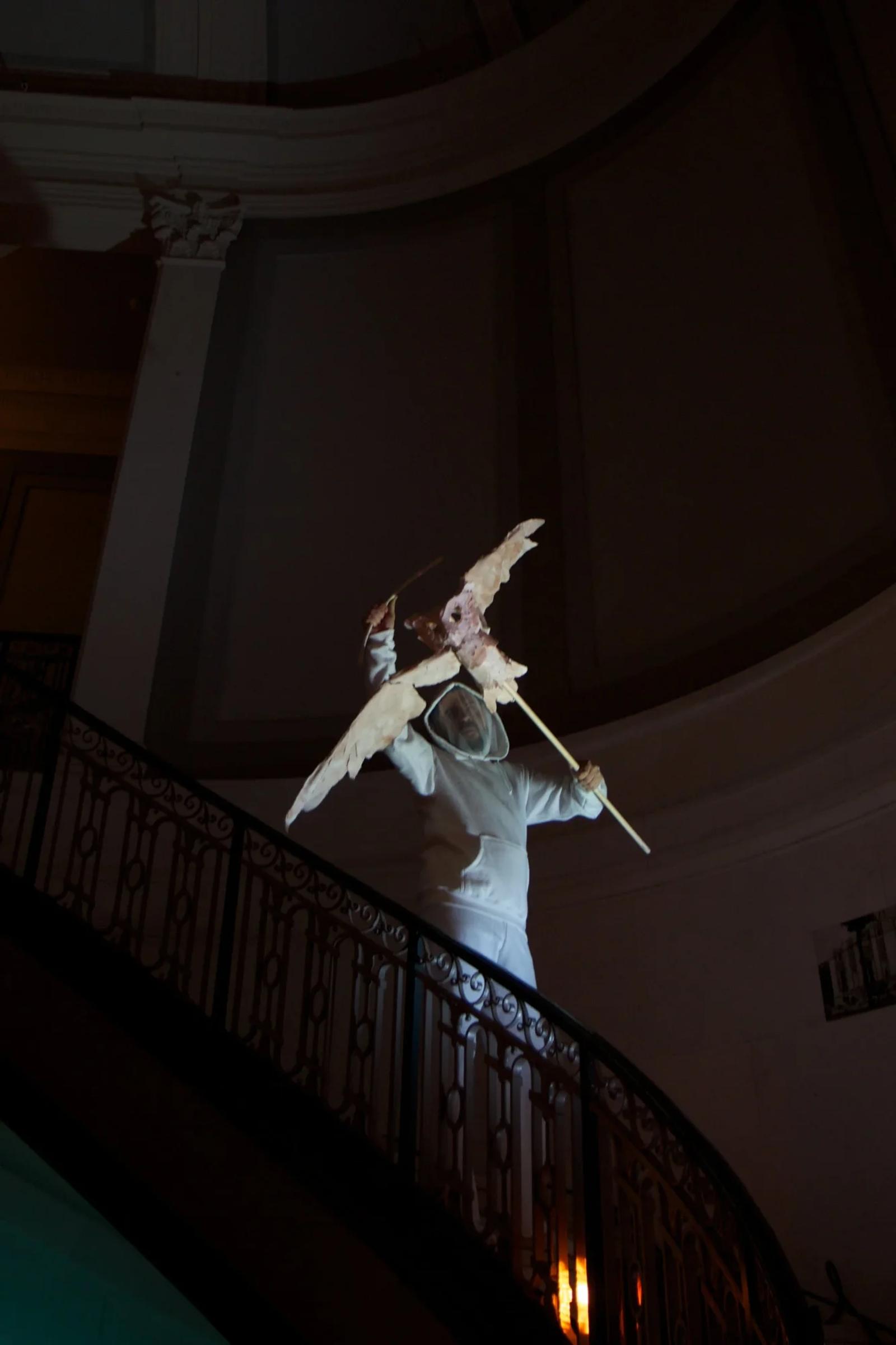 Production photo from The Library Project (2012)