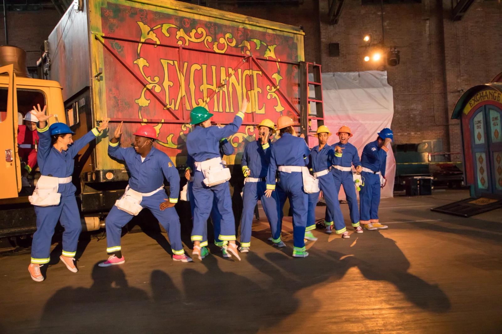 Production photo from Exchange (2017)
