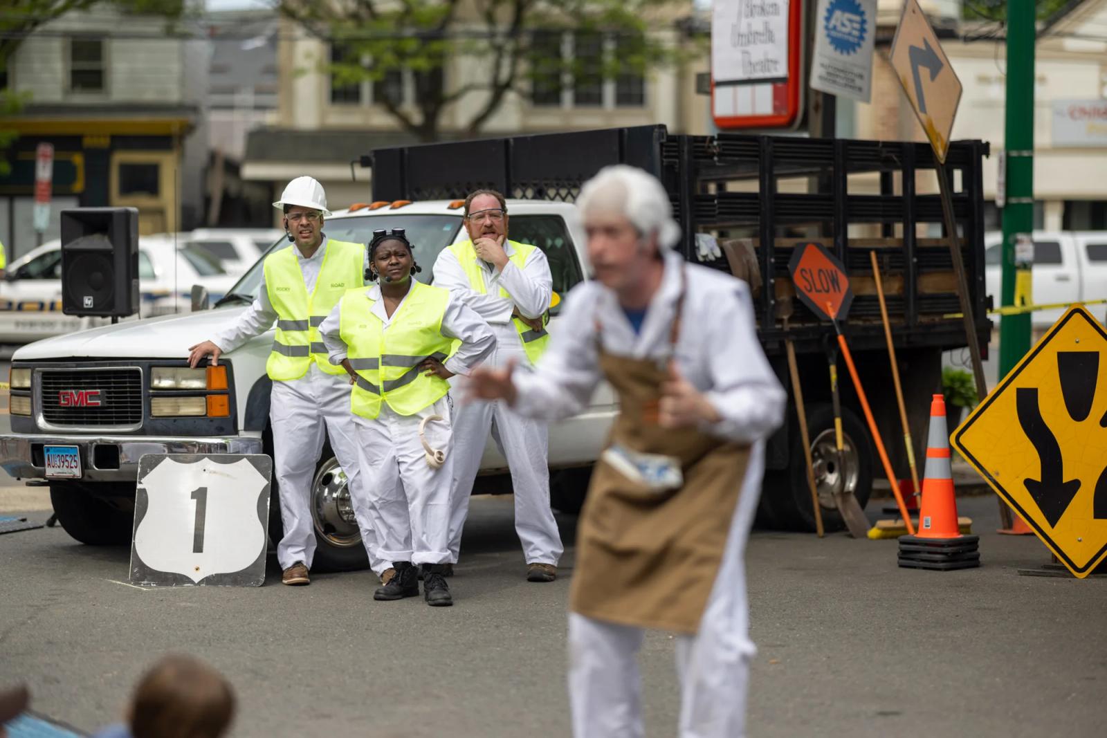 Production photo from Where the Rubber Met the Road (2023)