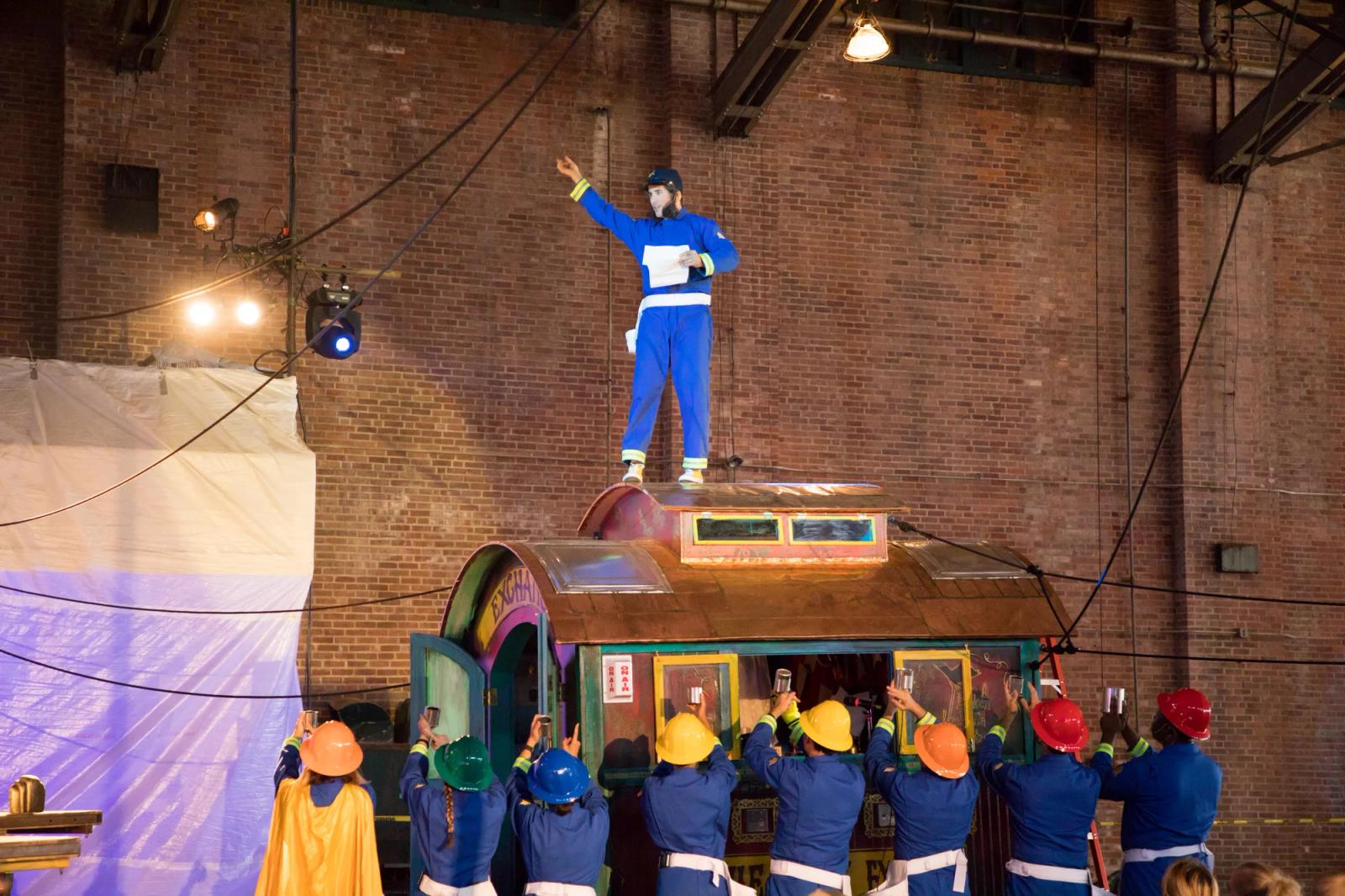 Production photo from Exchange (2017)