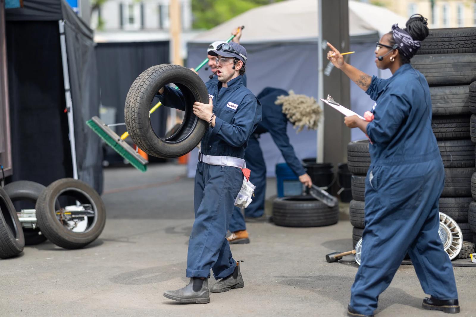 Production photo from Where the Rubber Met the Road (2023)