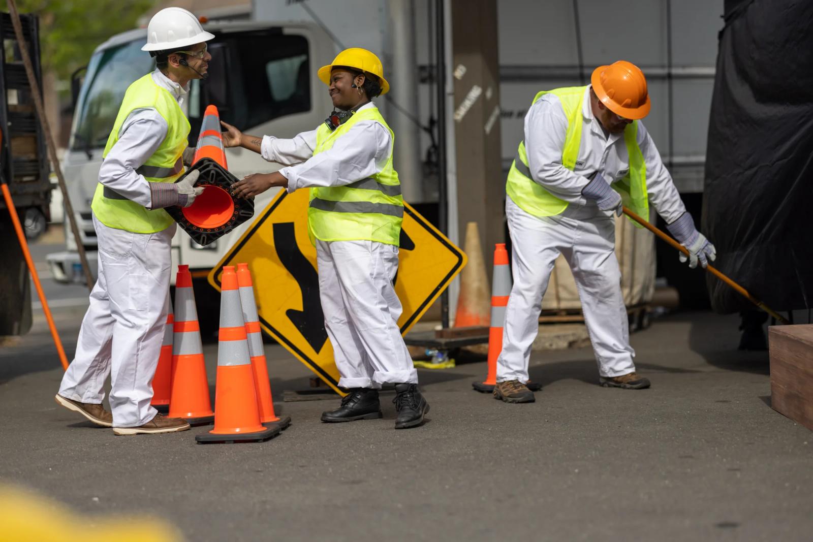 Production photo from Where the Rubber Met the Road (2023)