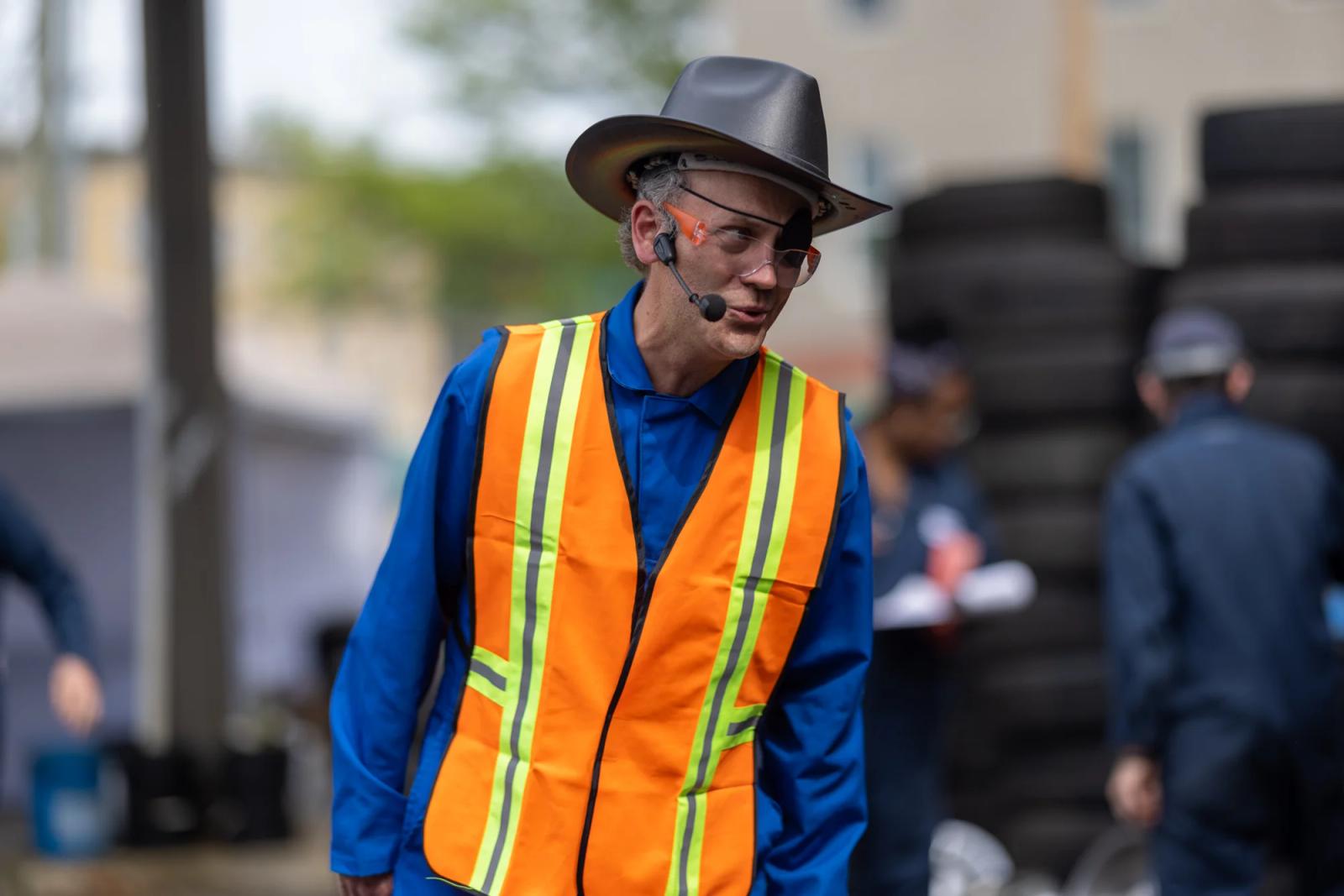 Production photo from Where the Rubber Met the Road (2023)