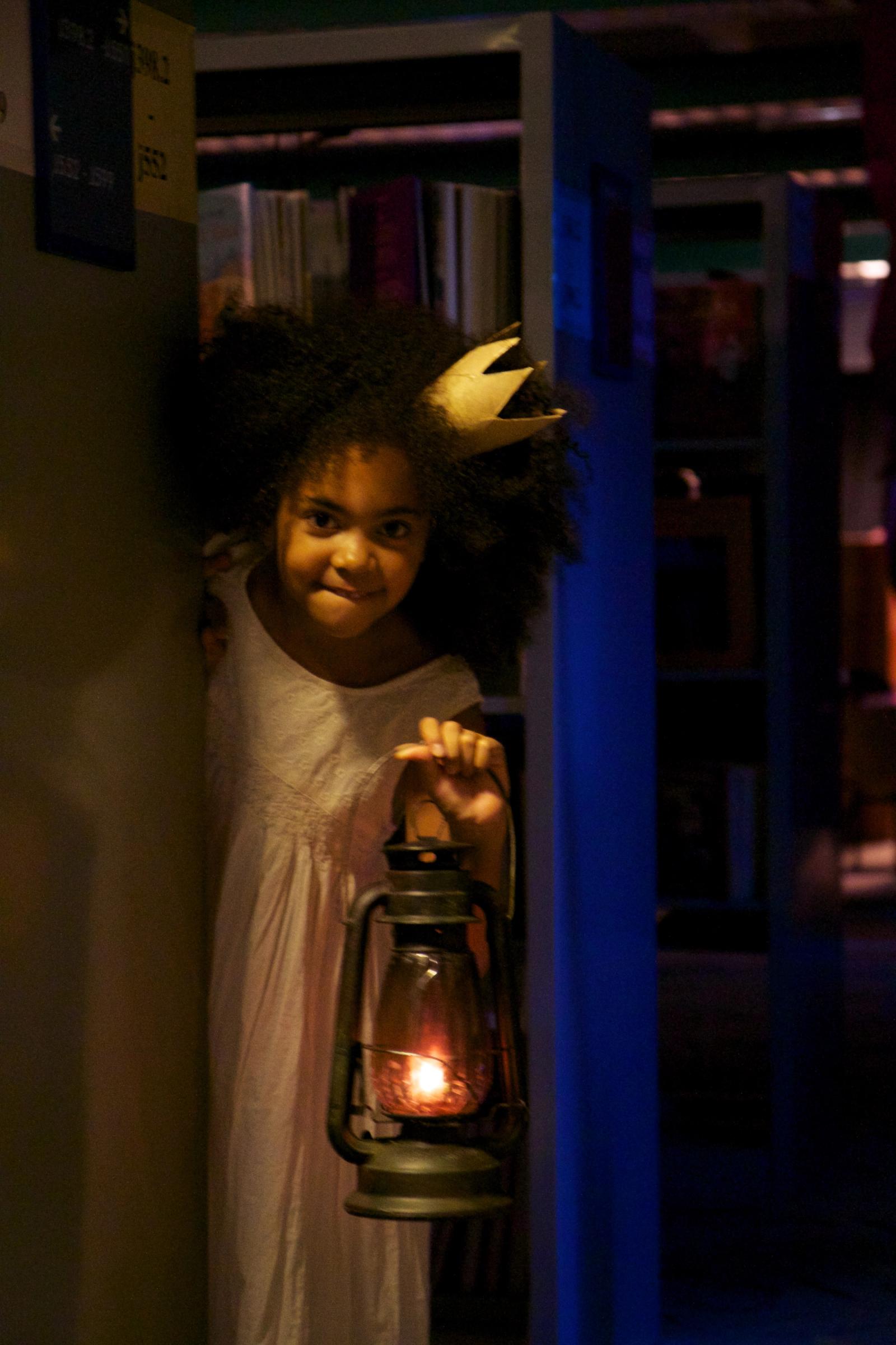 Production photo from The Library Project (2012)