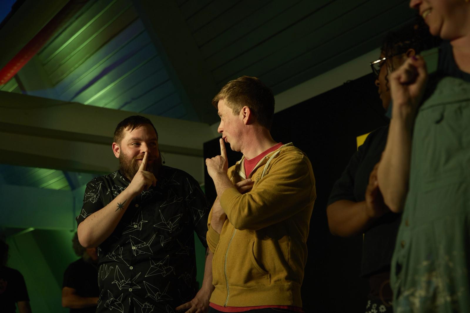 The Regicides performing during Westville Art Walk.