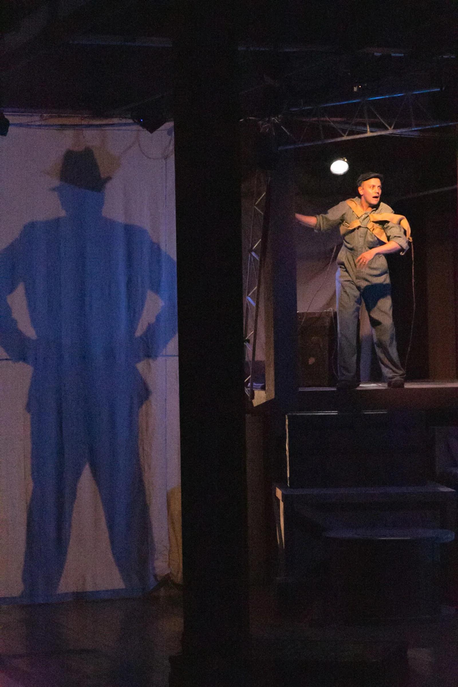 Production photo from Gilbert the Great (2014)