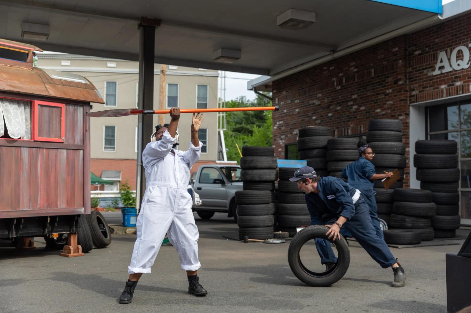 Production photo from Where the Rubber Met the Road (2023)