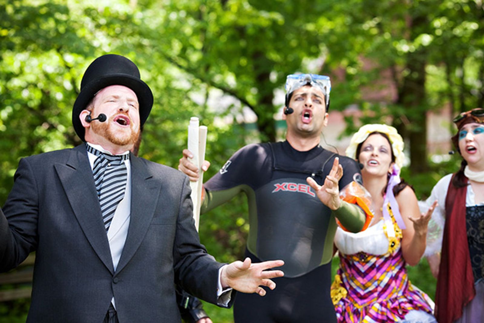 Production photo from iMarvel (2010)
