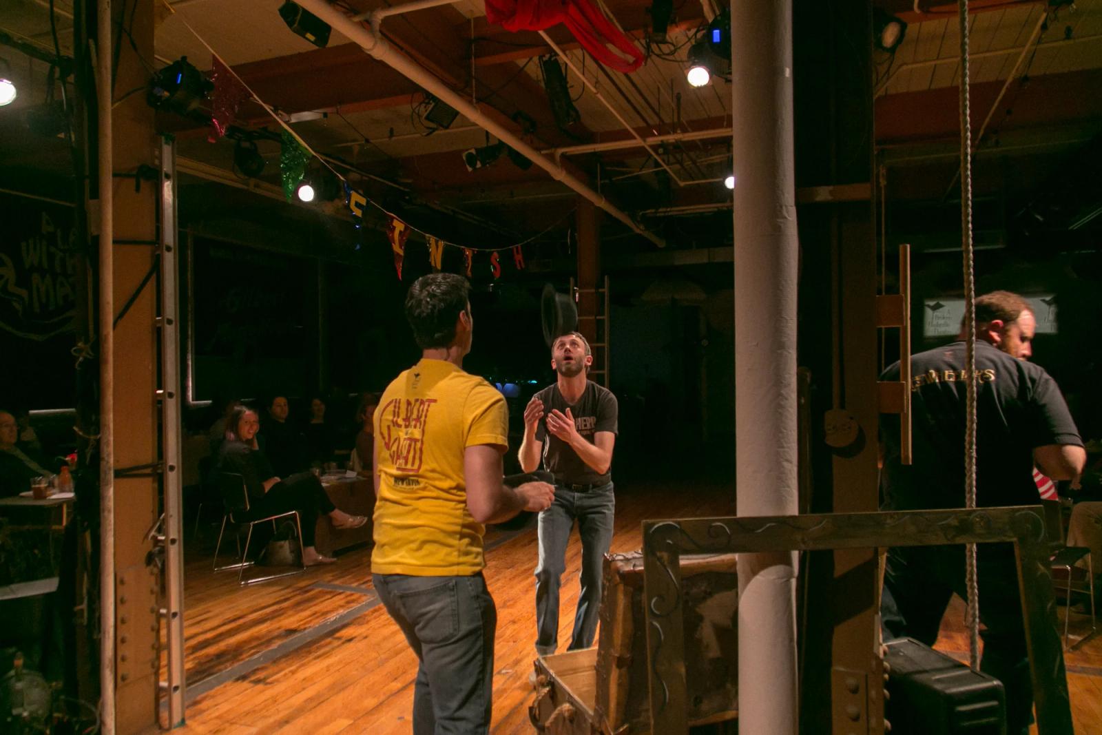 Production photo from Made of New Haven (2016)