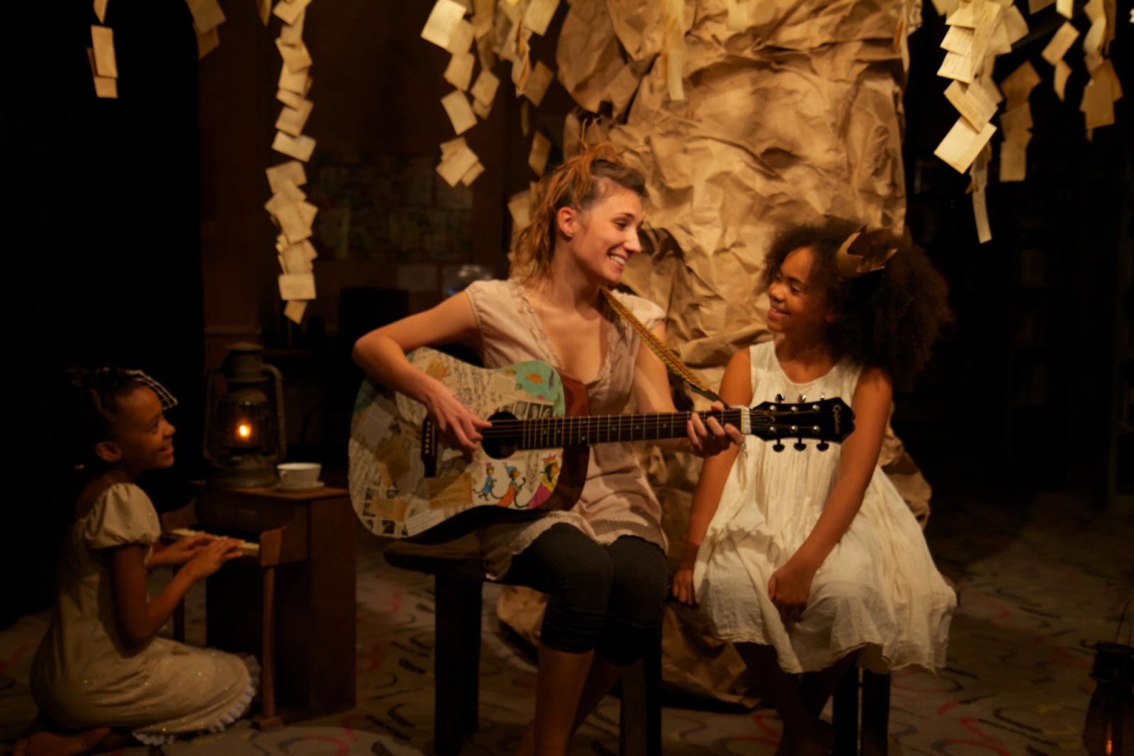 Production photo from The Library Project (2012)
