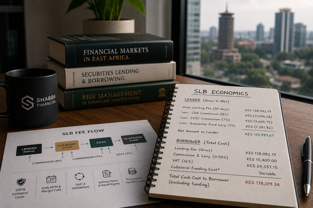 The Economics of Securities Lending in Kenya: Who Pays What, Who Earns What