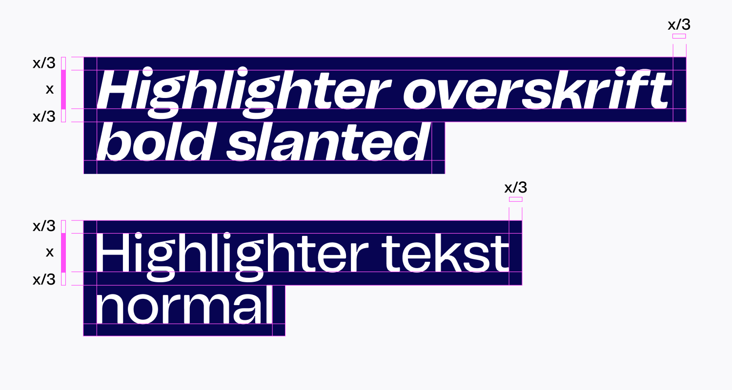 Manuelt oppsett av highlighter