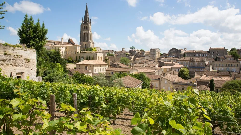 bordeaux town of St Emilion