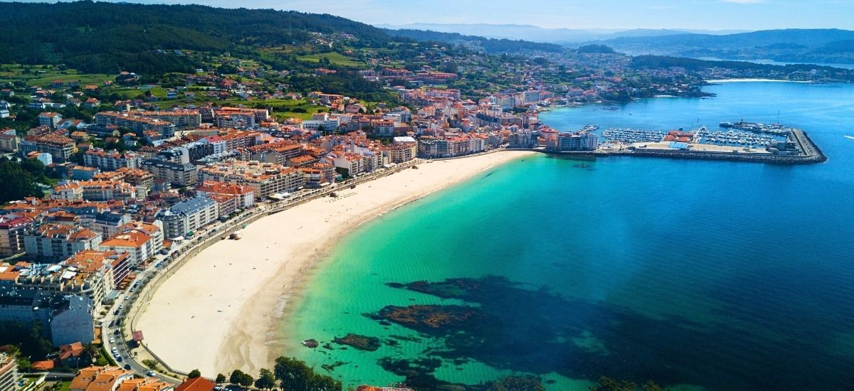 the coast of spain in galicia where the albarino grape thrives