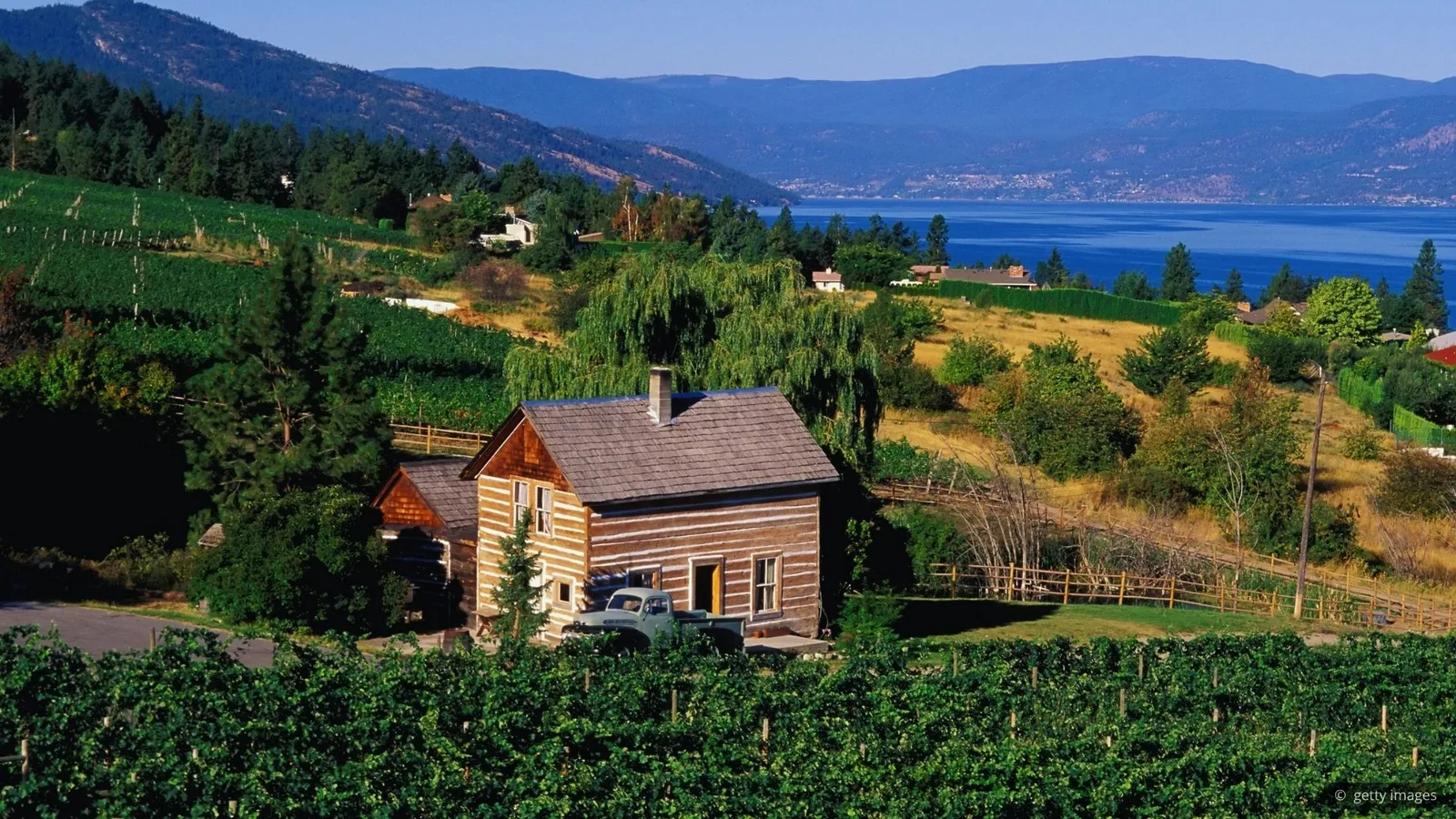 majestic canada wine region of okanagan valley