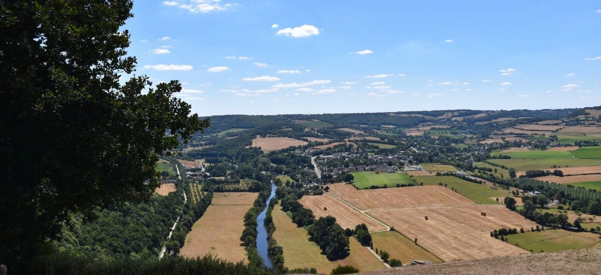 hills of the pays d'auge region in calvados france home to apple brandy