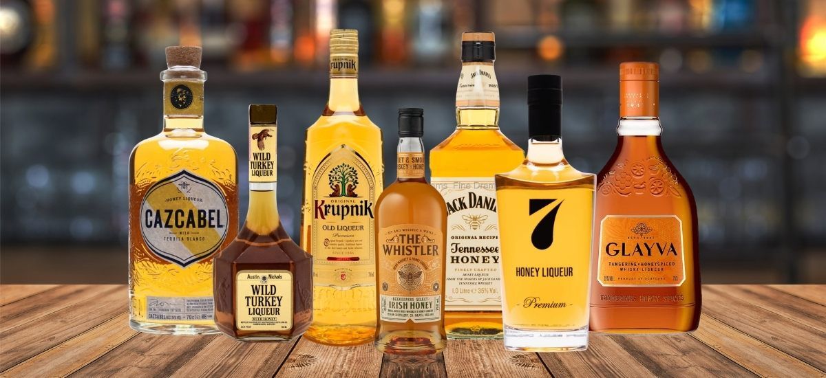 a series of honey based spirits