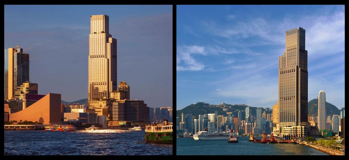 a luxury hotel tower of one of the best hotels in asia