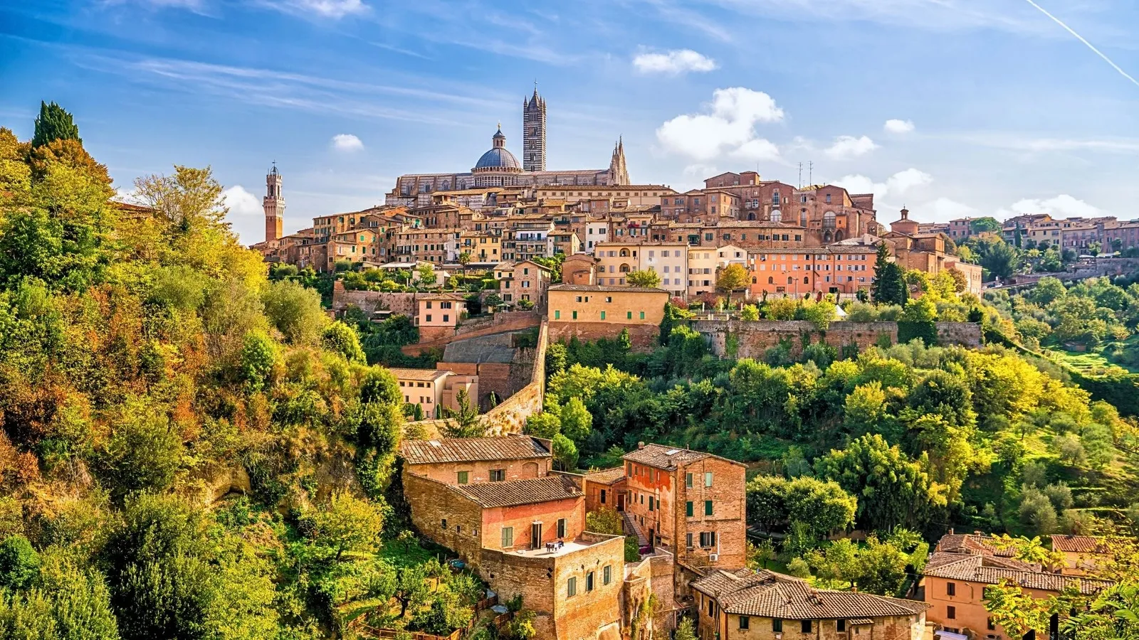 siena in tuscany italy