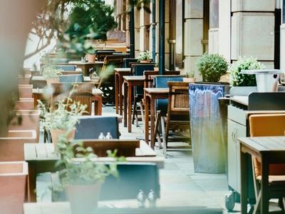 a restaurant waiting for guests to arrive
