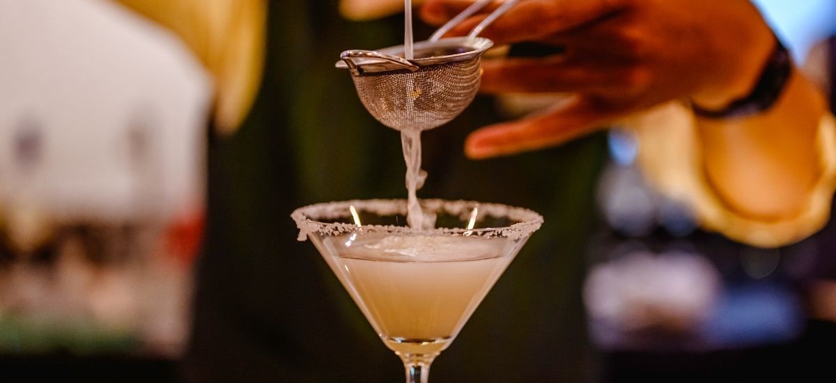 mixologist creating a new cocktail