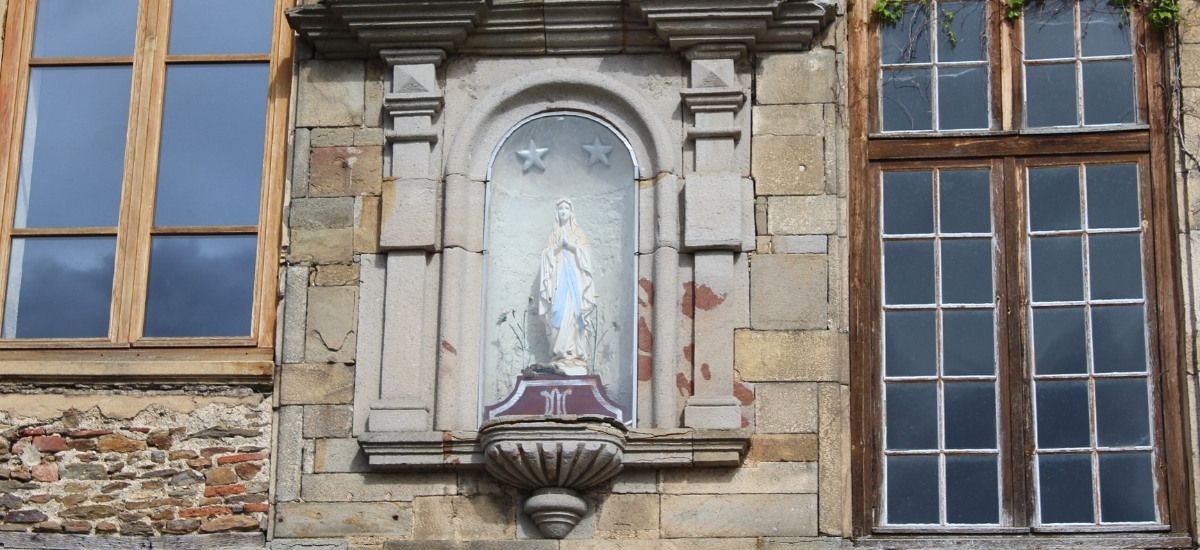 monastery decor at the chartreuse monastery in france
