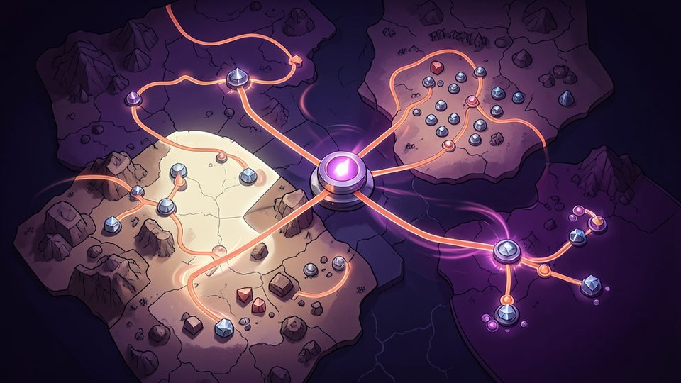 Editorial illustration representing Total Battle: Total Battle Attacking Other Players: Strategies for Success.