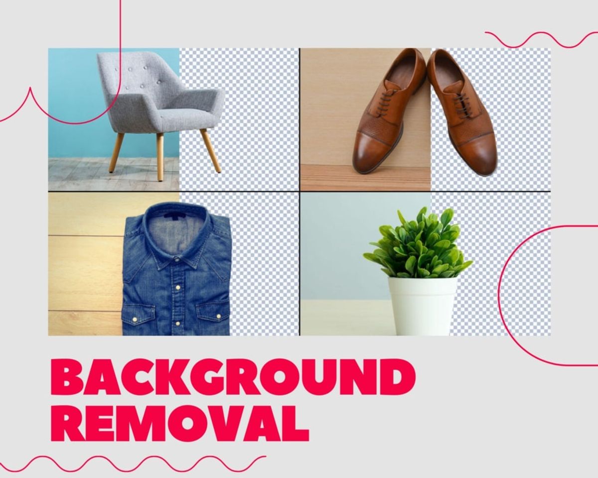 a product photo editor removes photo background