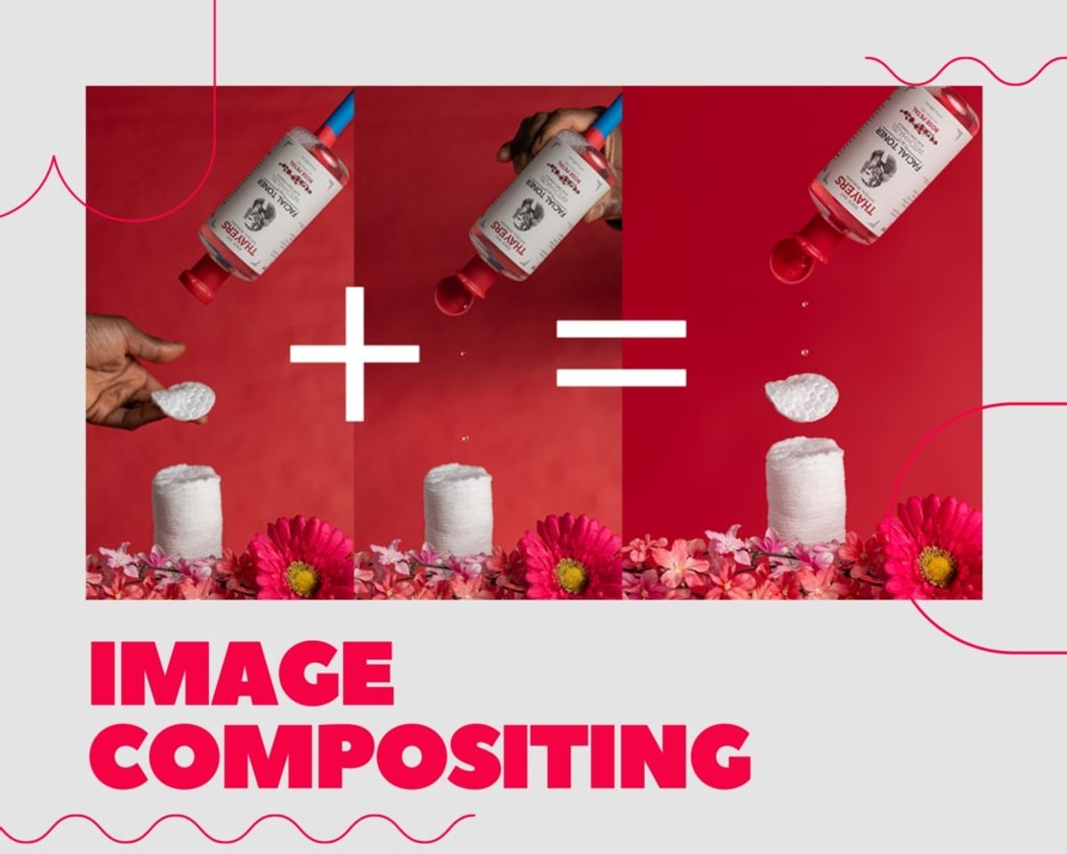 a product photo editor do image composting