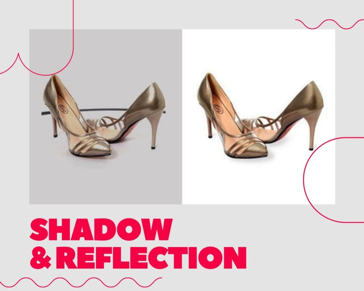 a product photo editor can do shadow and reflection editing
