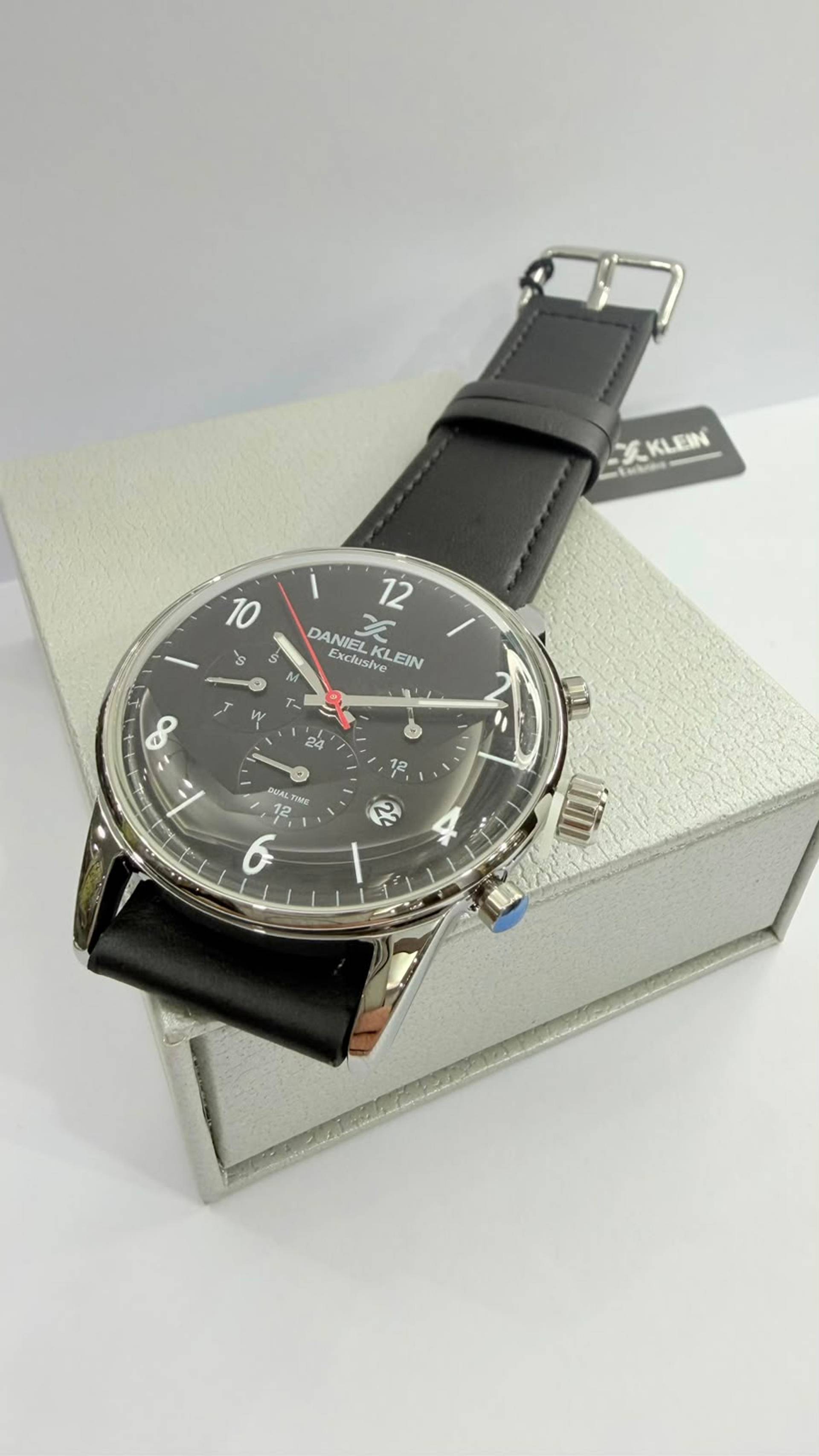 Reloj caballero clásico negro