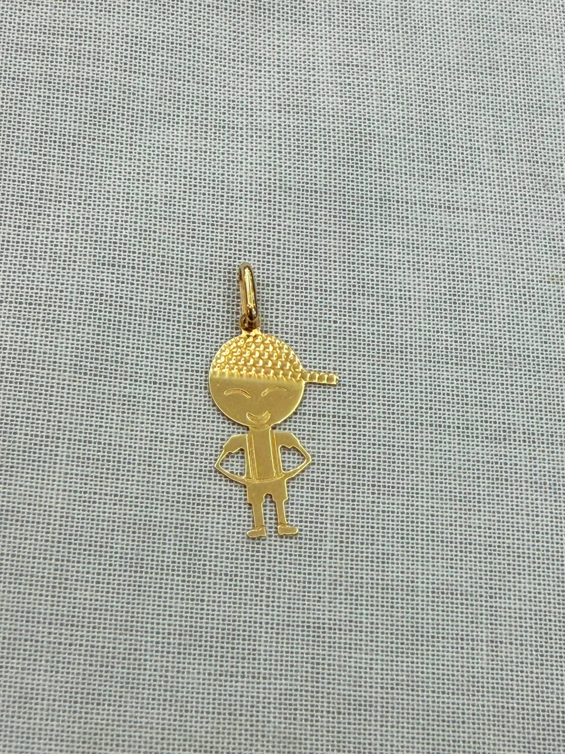 Dije Niño Clásico Oro 18K