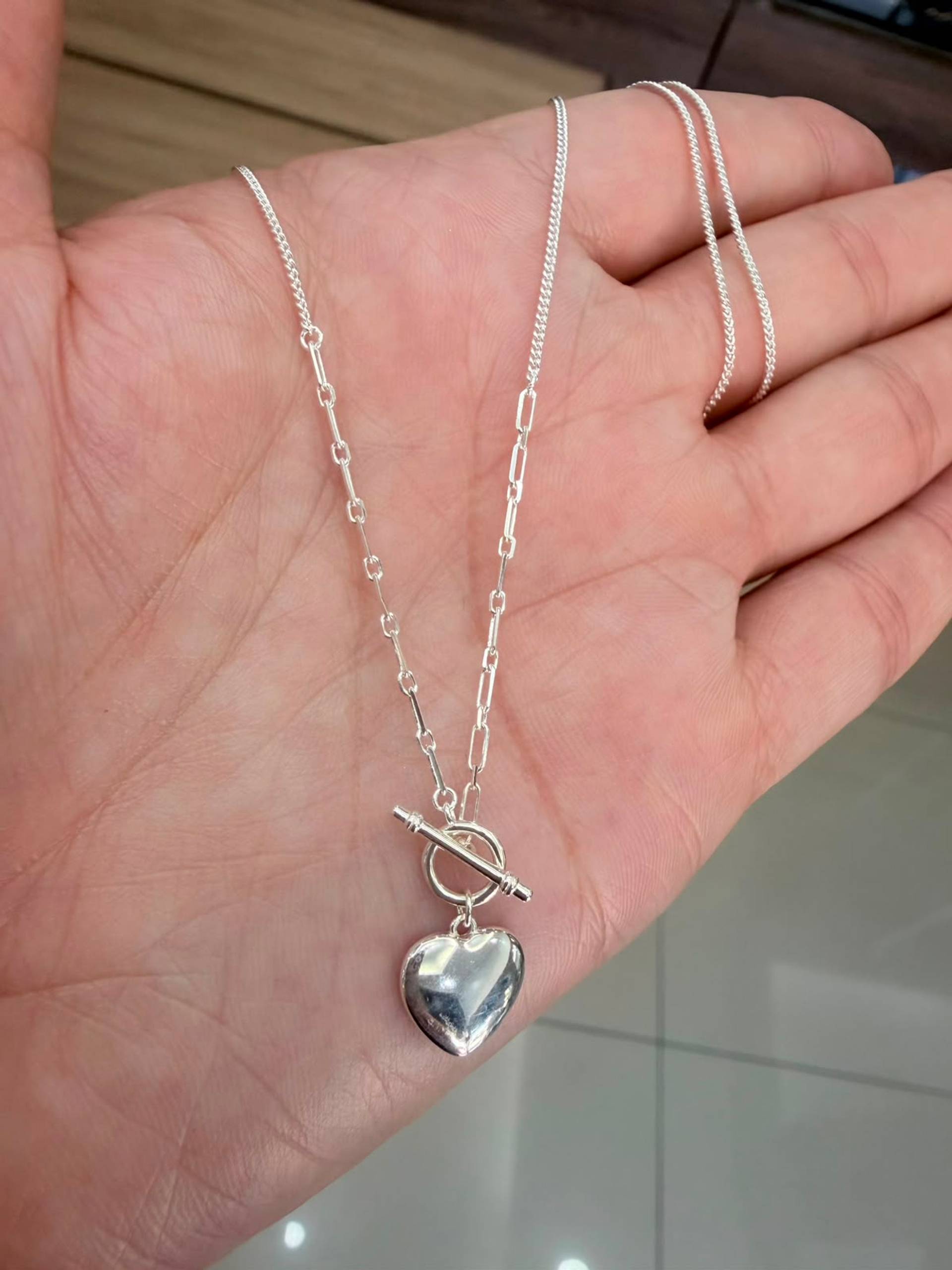 Cadena Corazón Candado