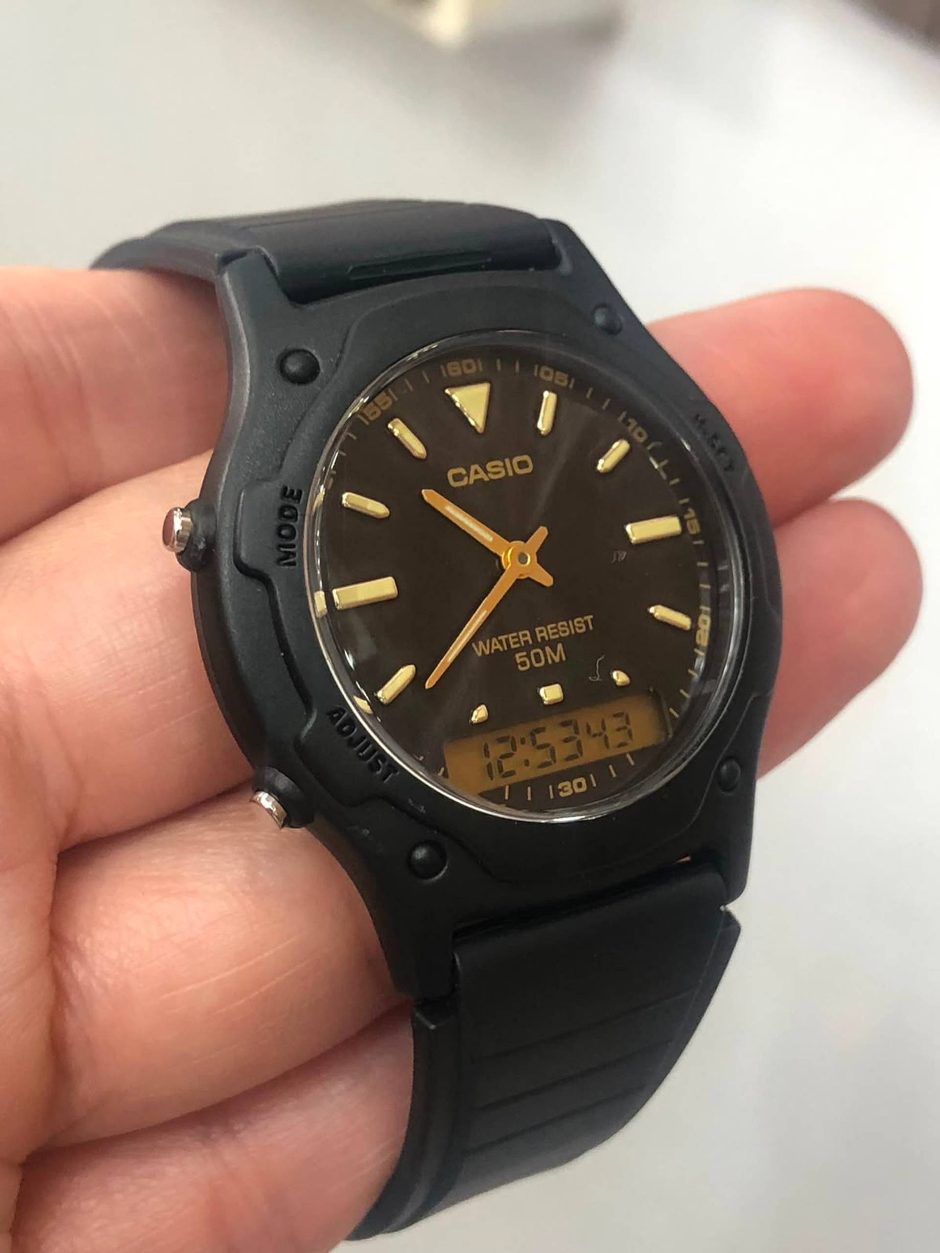Reloj caballero Casio negro