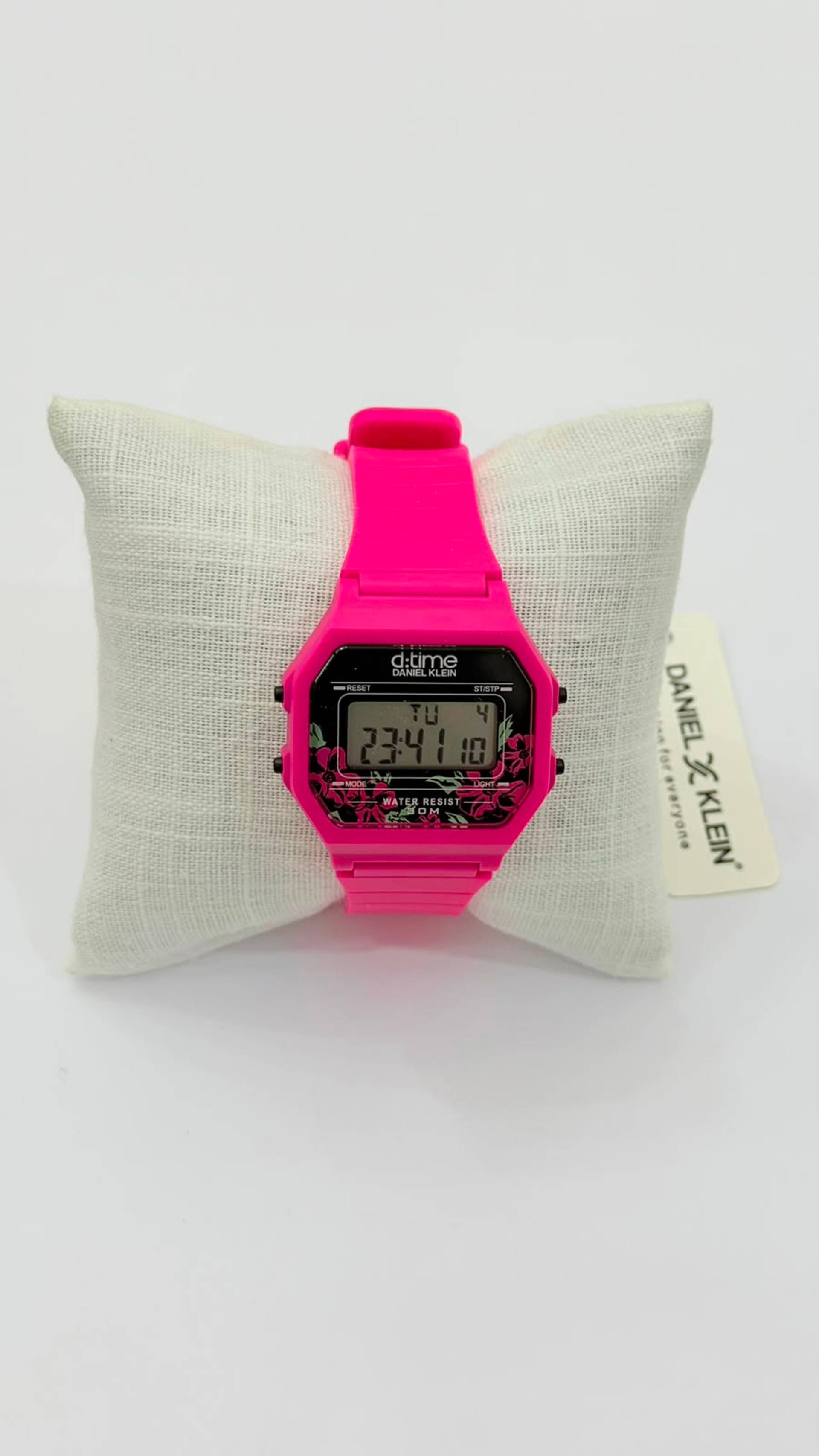 Reloj infantil digital Daniel Klein fucsia