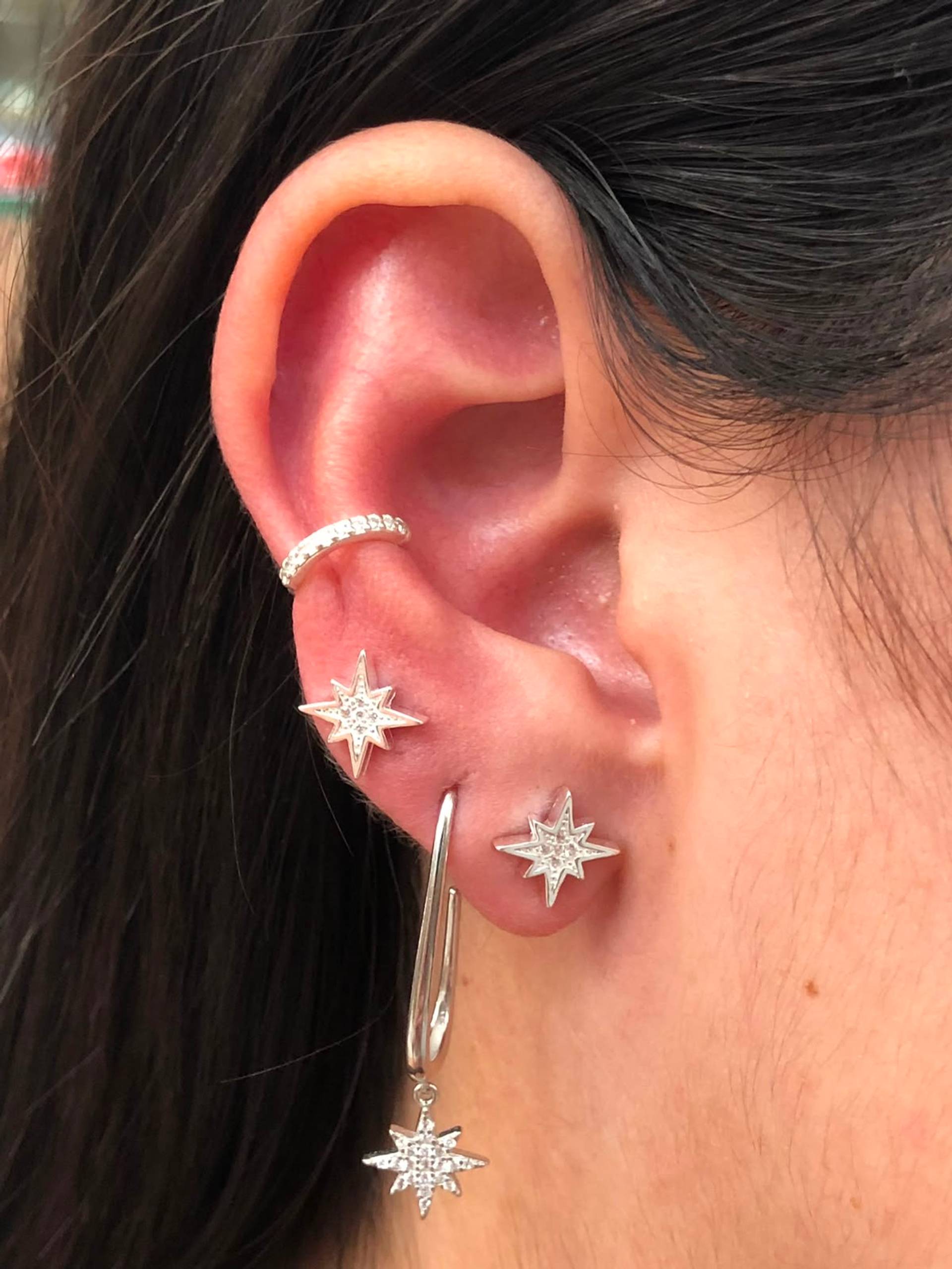 Set Aros Estrellas de Luz