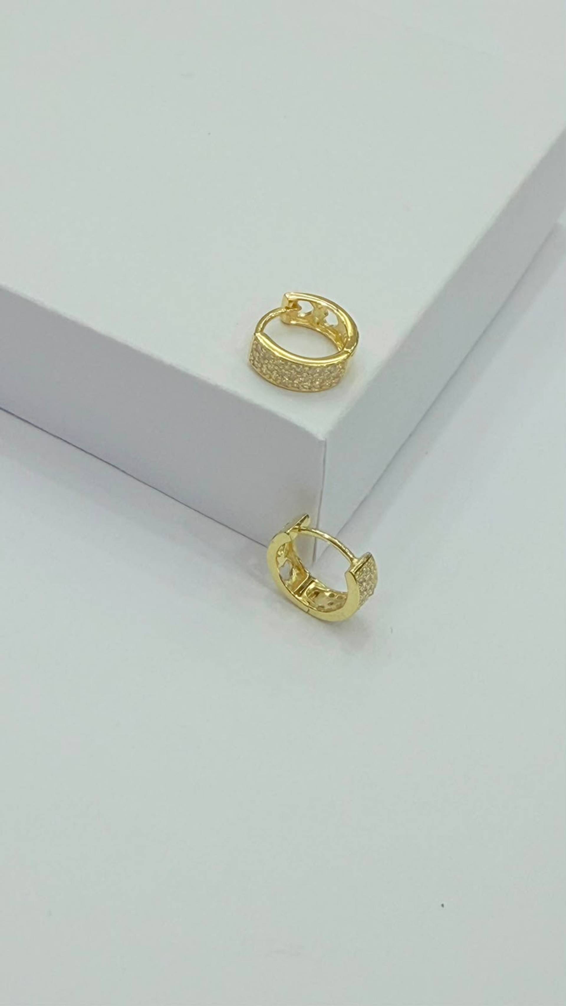 Aros Gota Dorada