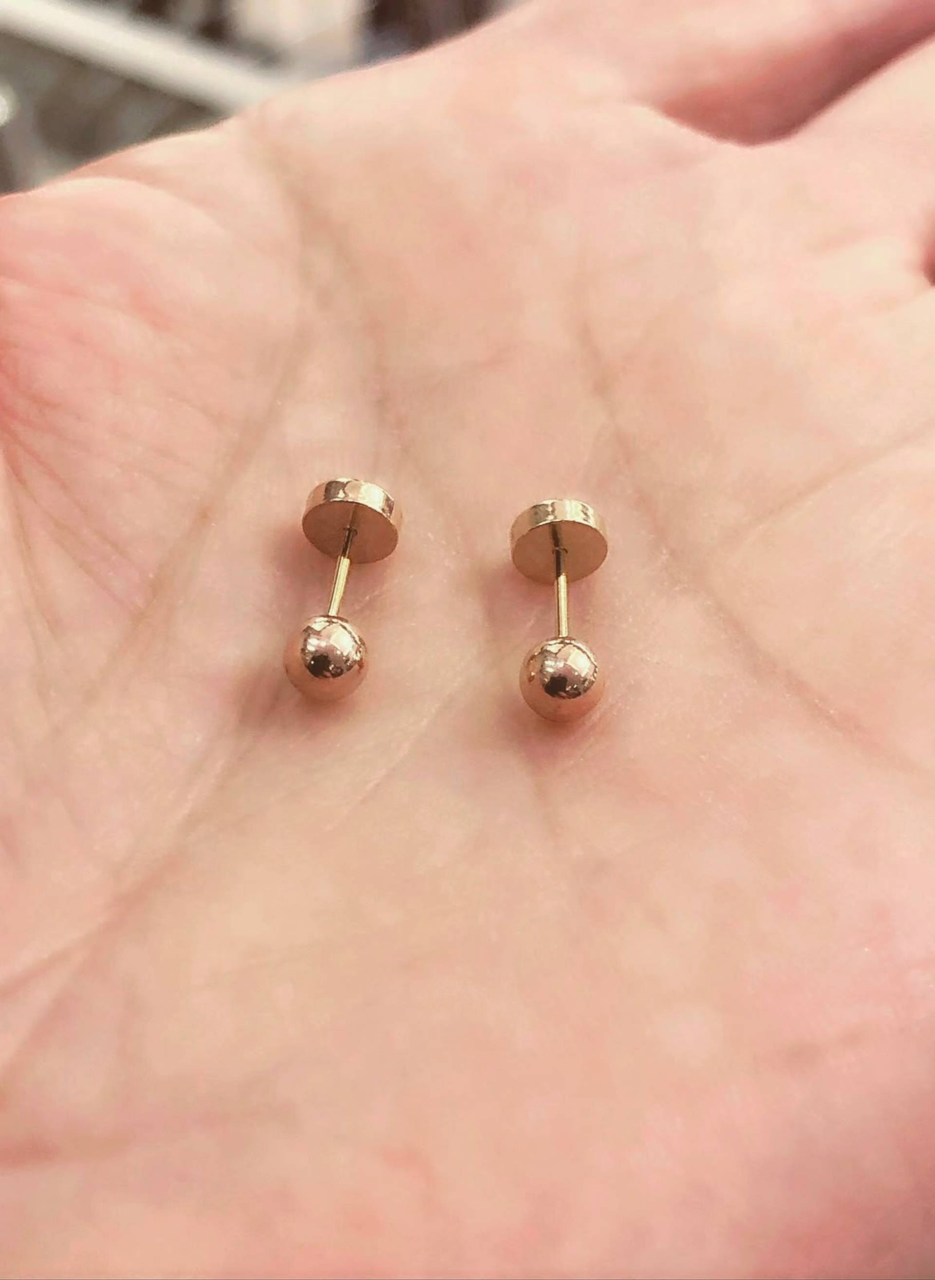 Aritos Abridores Bebé Oro 18K y Enchapado