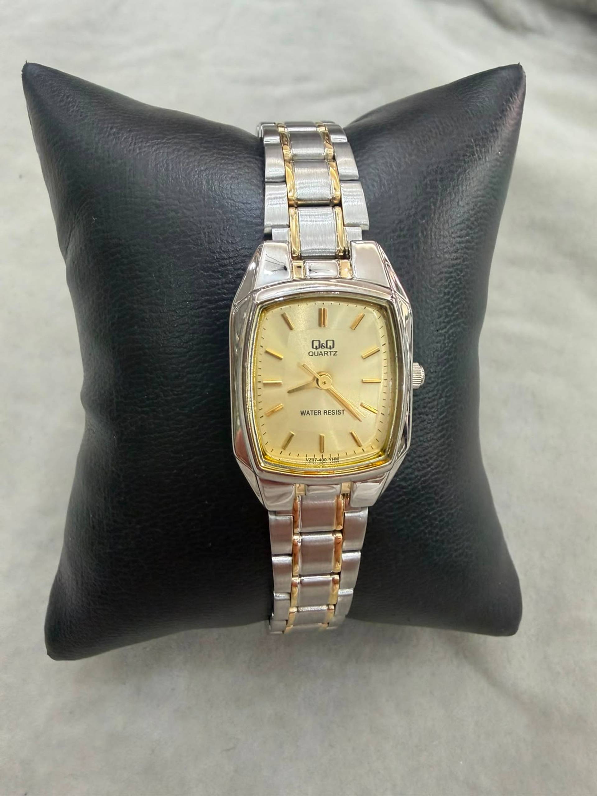Reloj dama bicolor rectangular