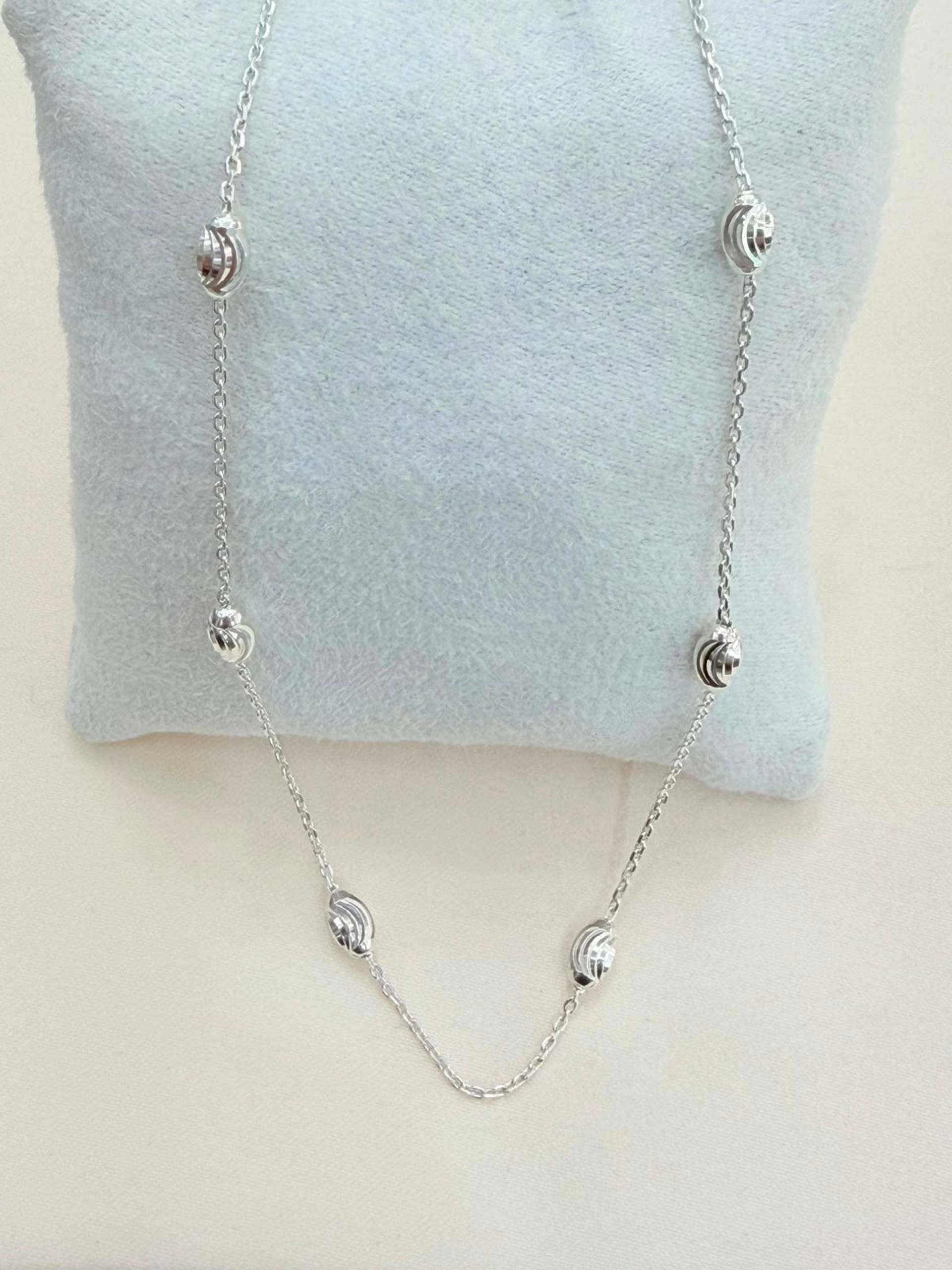 Collar Espirales Delicadas de plata 925