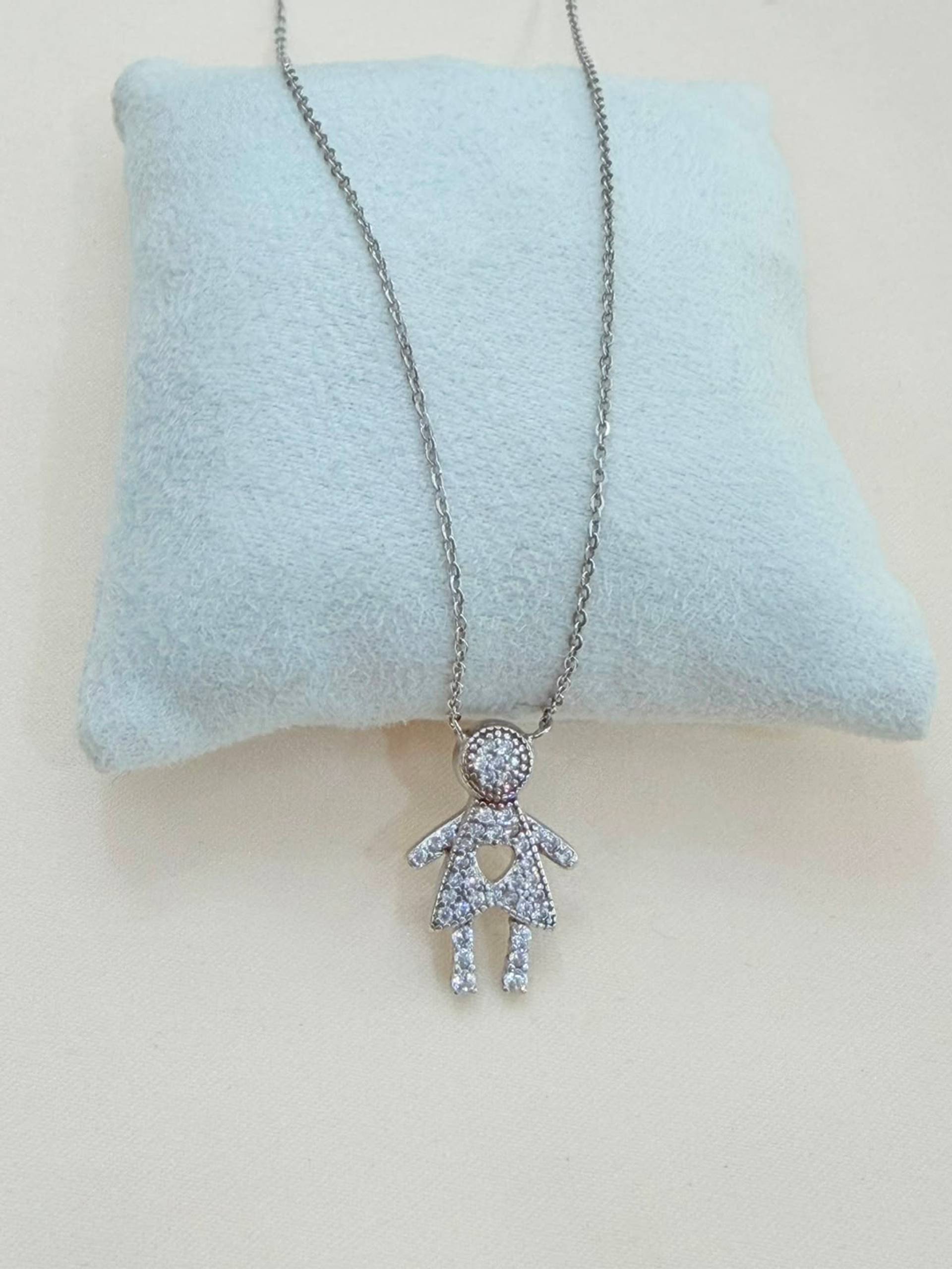 Collar Niño Brillante de plata 925