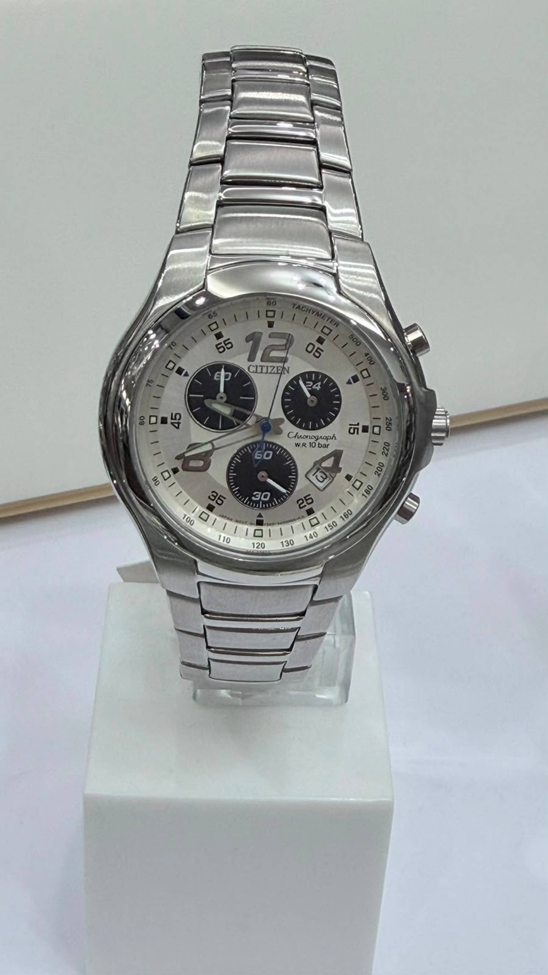 Reloj caballero cronógrafo acero