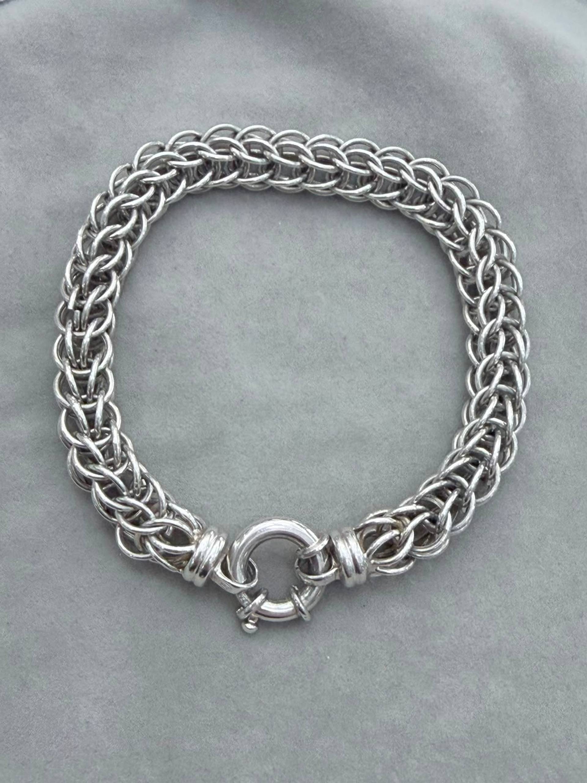 Pulsera Trenza con cierre marinero
