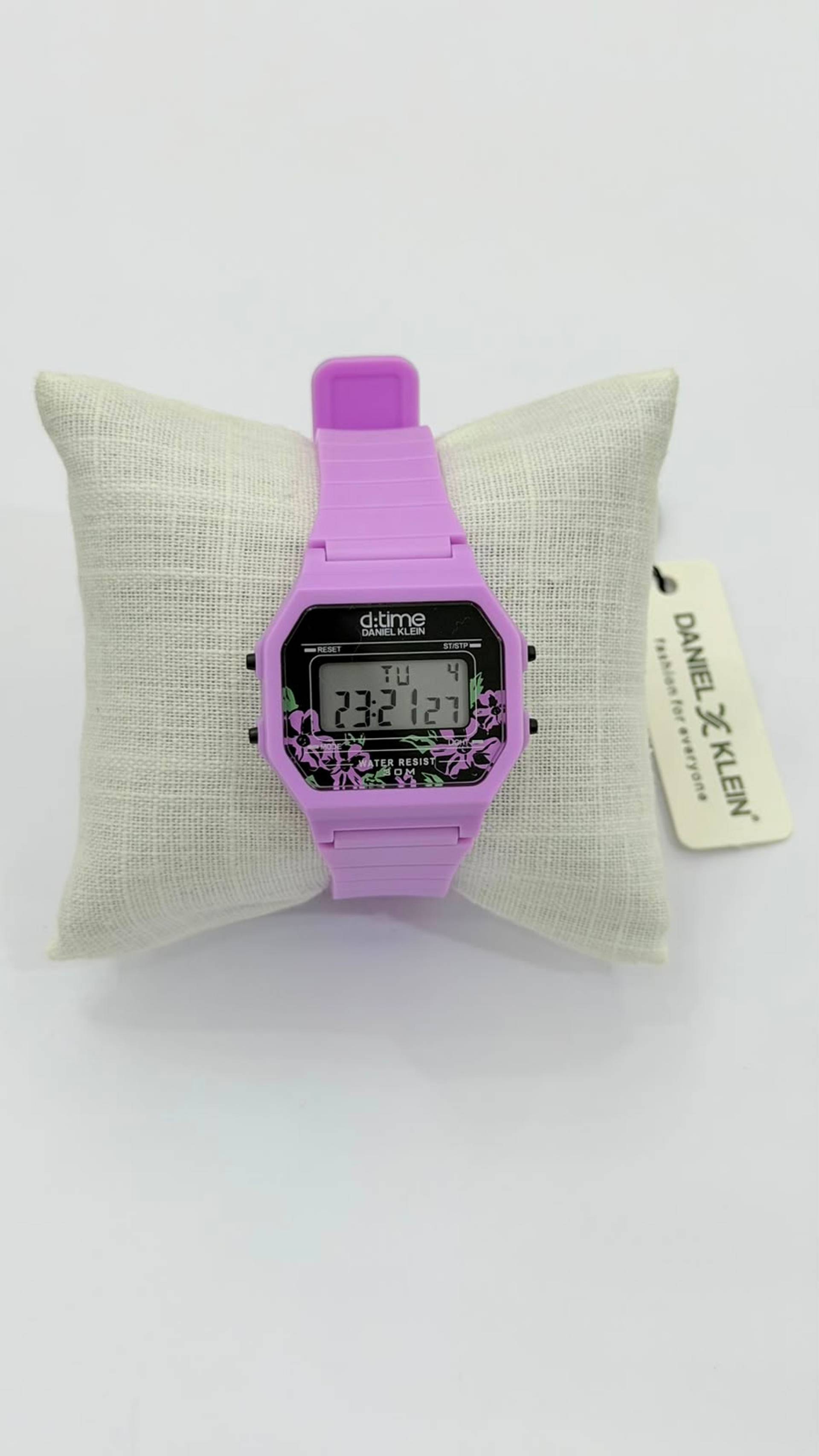 Reloj infantil digital Daniel Klein violeta