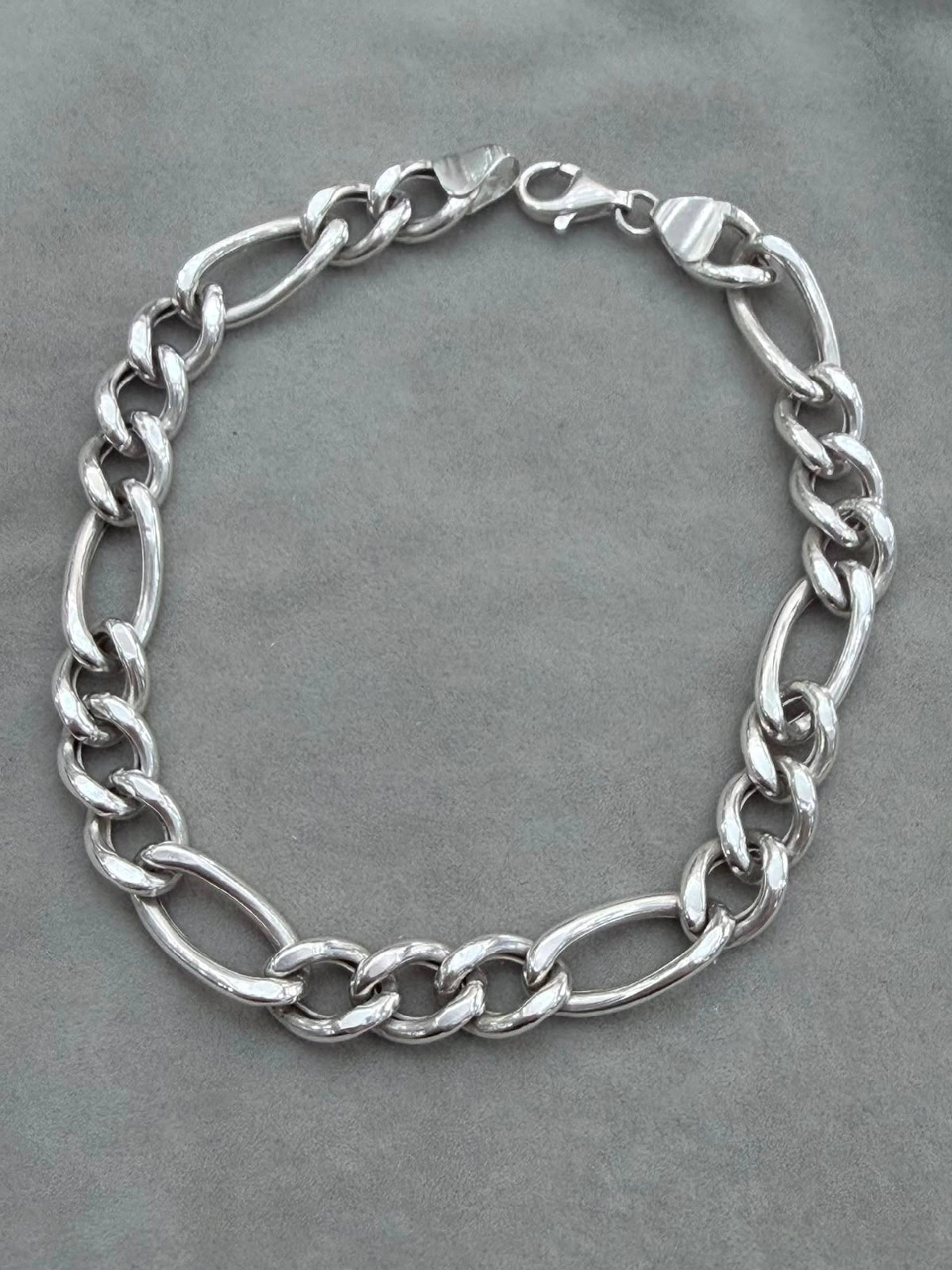 Pulsera eslabón cartier, gruesa