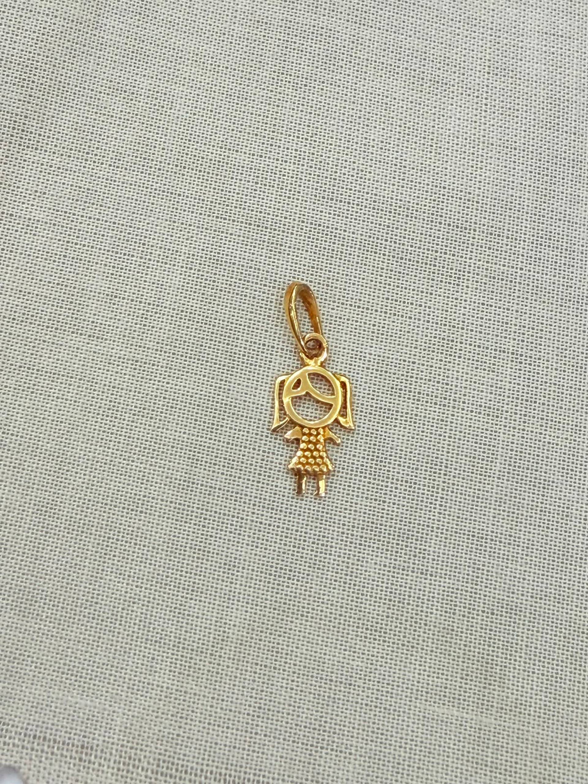 Dije Niña oro 18K