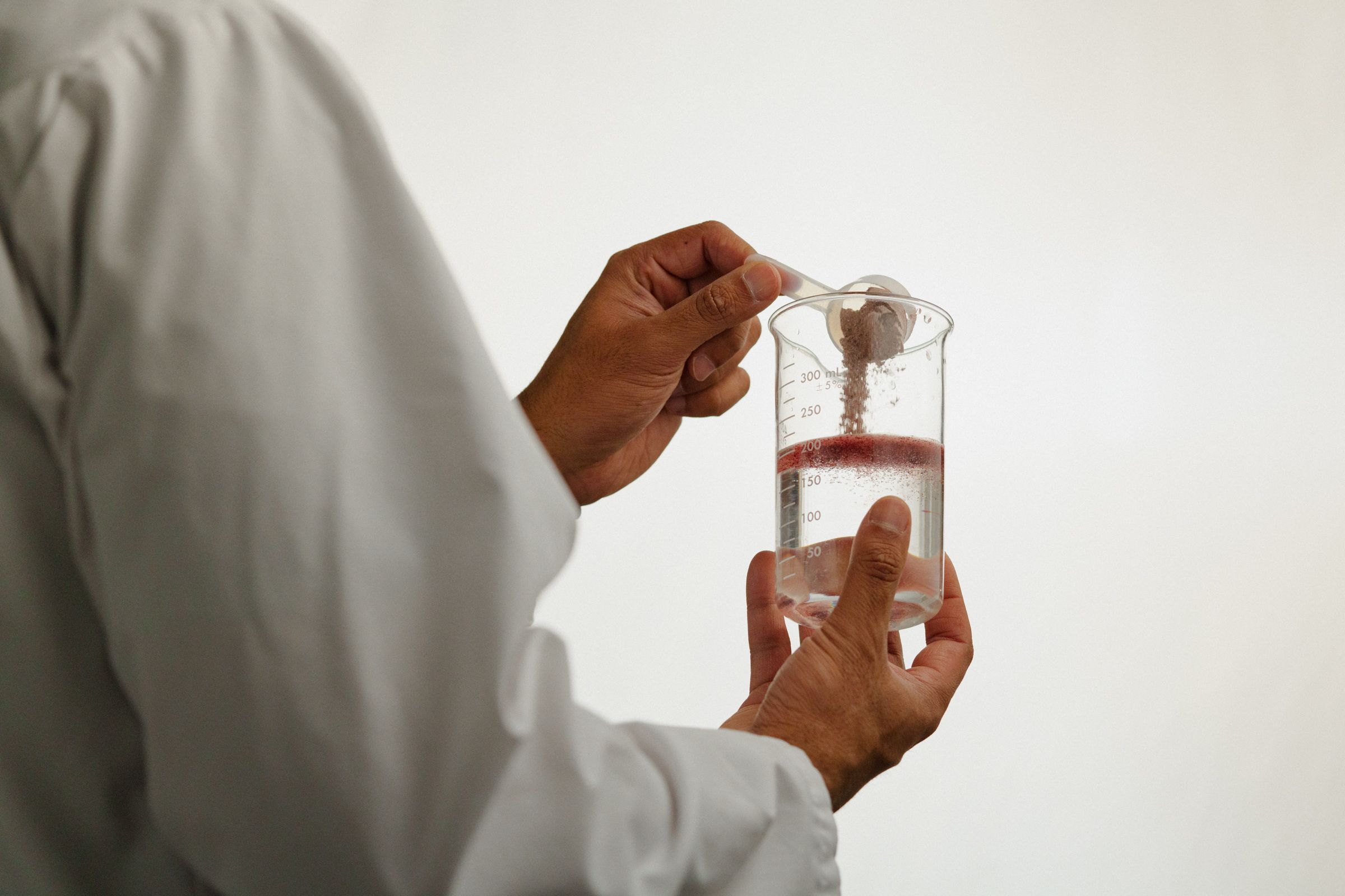 beaker powder
