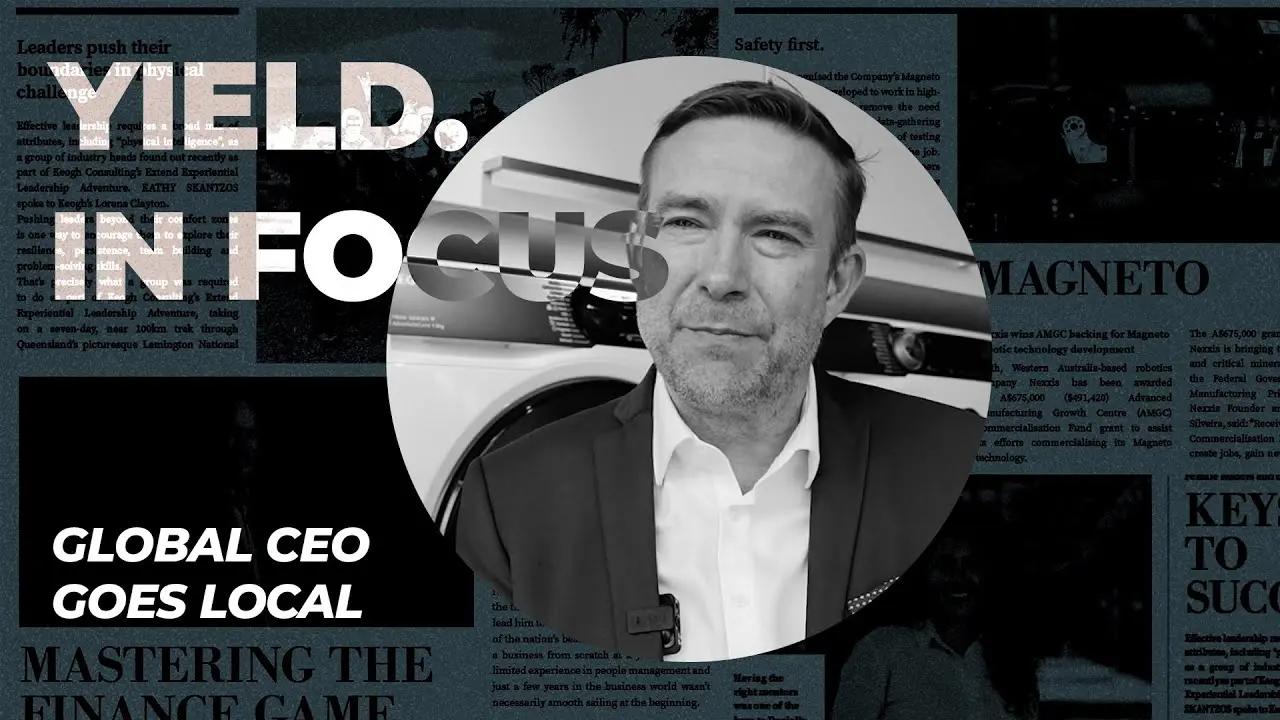 A still from the YIELD in Focus interview series