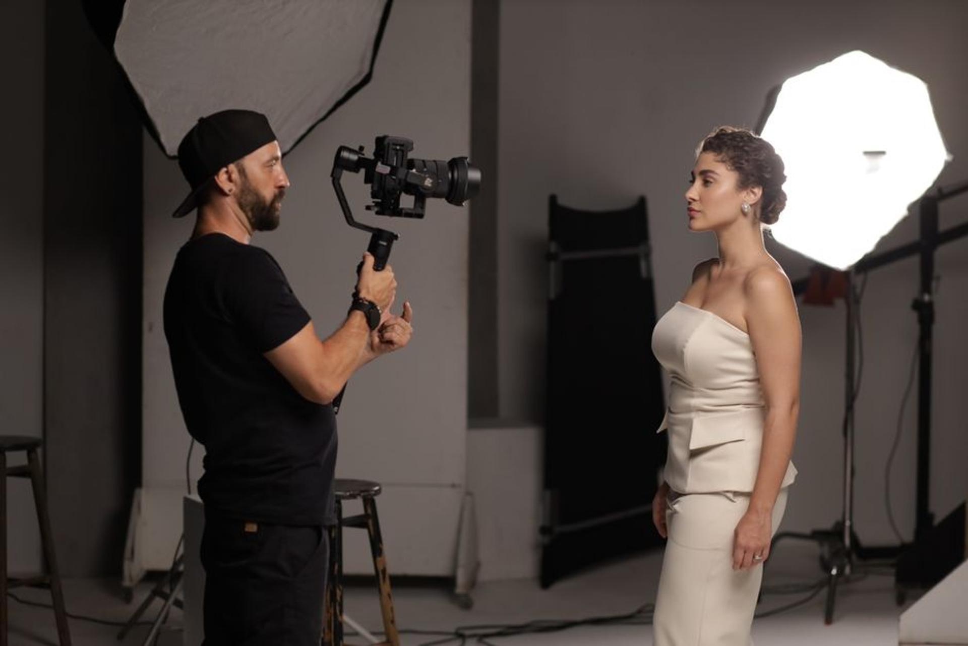In-house photo and video production for premium social media content