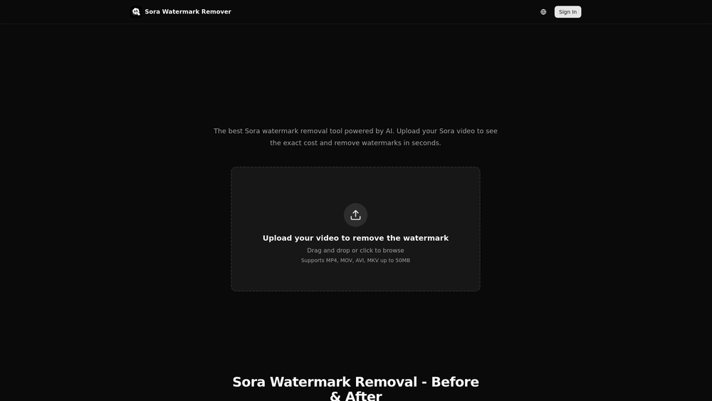 image of Sora Watermark Remover